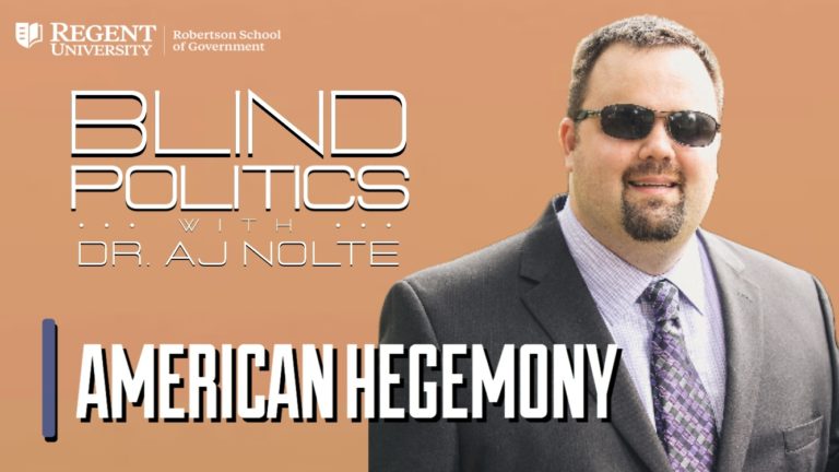 Blind Politics: American Hegemony Lecture